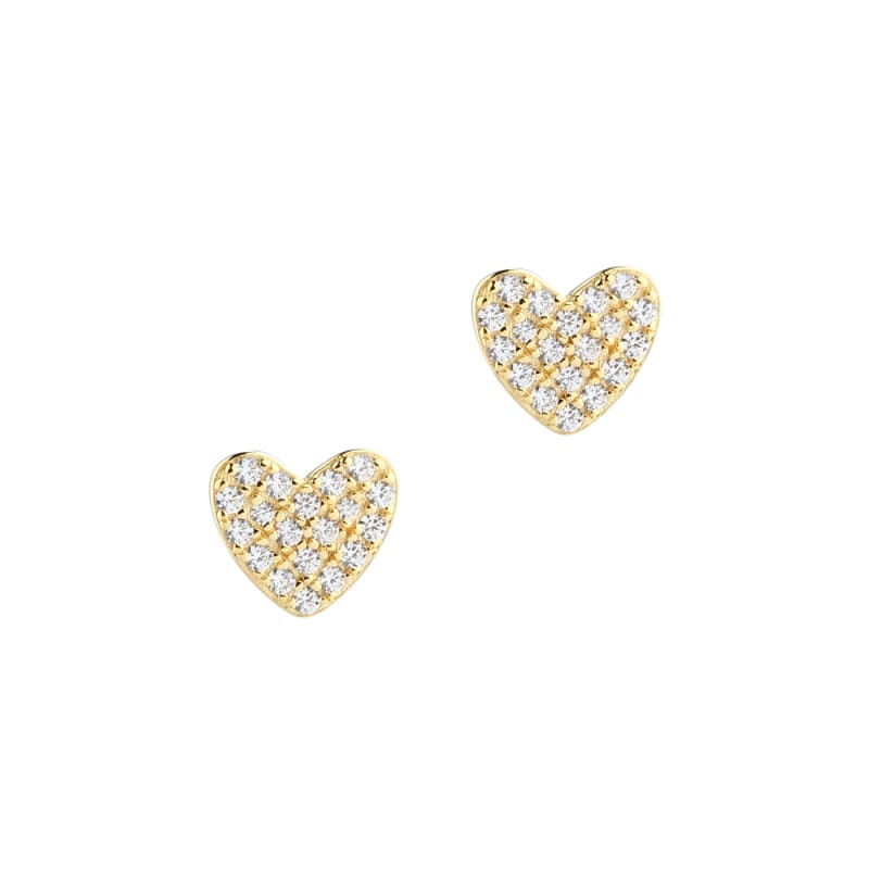 Darling Heart Earstud    Golden