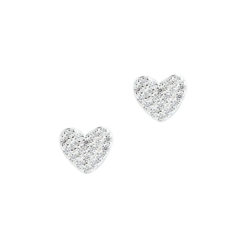 Darling Heart Earstud    Silver