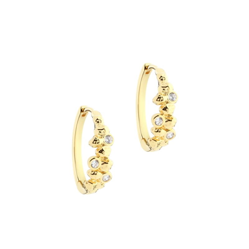 Darling Rock Hoop   Golden