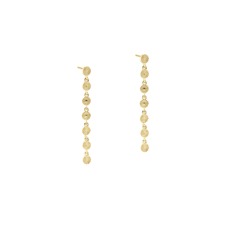 Line Earstud    Golden