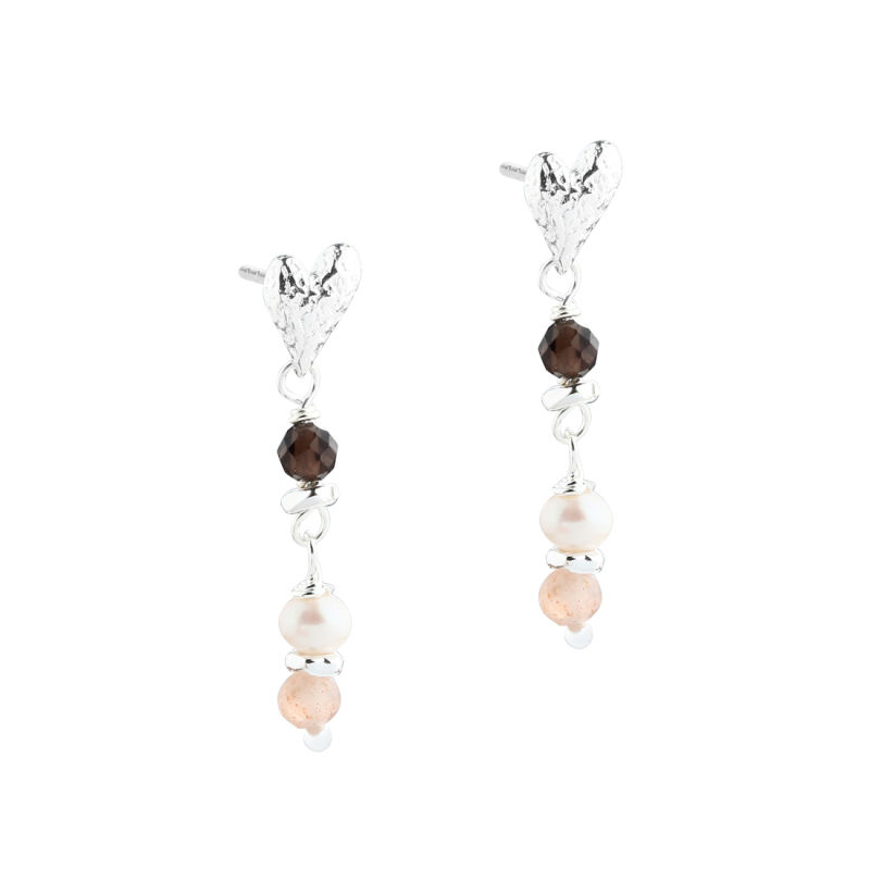 Love Me Long Earstud   Silver