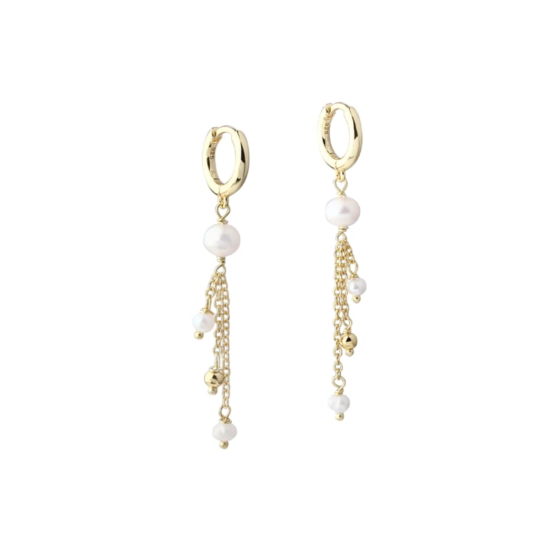 Lunella Hoop   Golden