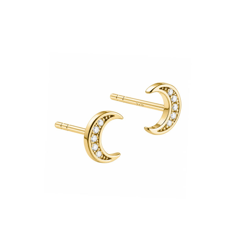 Moon Earstud   Golden