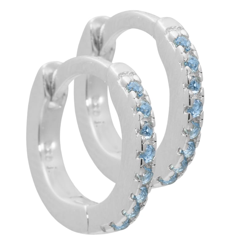 Ranva Sky Small Hoop   Silver