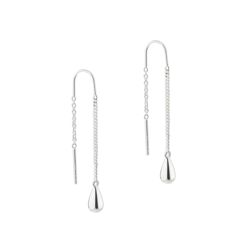 Shiny Drop Earthread   Silver