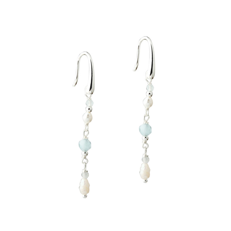 Sinna Pearl Earhook   Silver