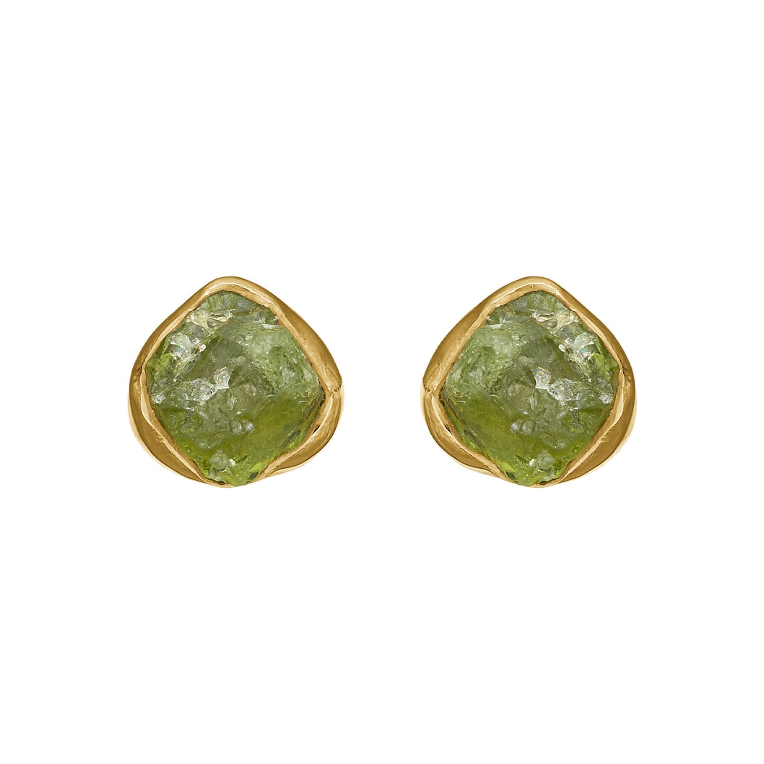 Siv Peridot Raw Gold