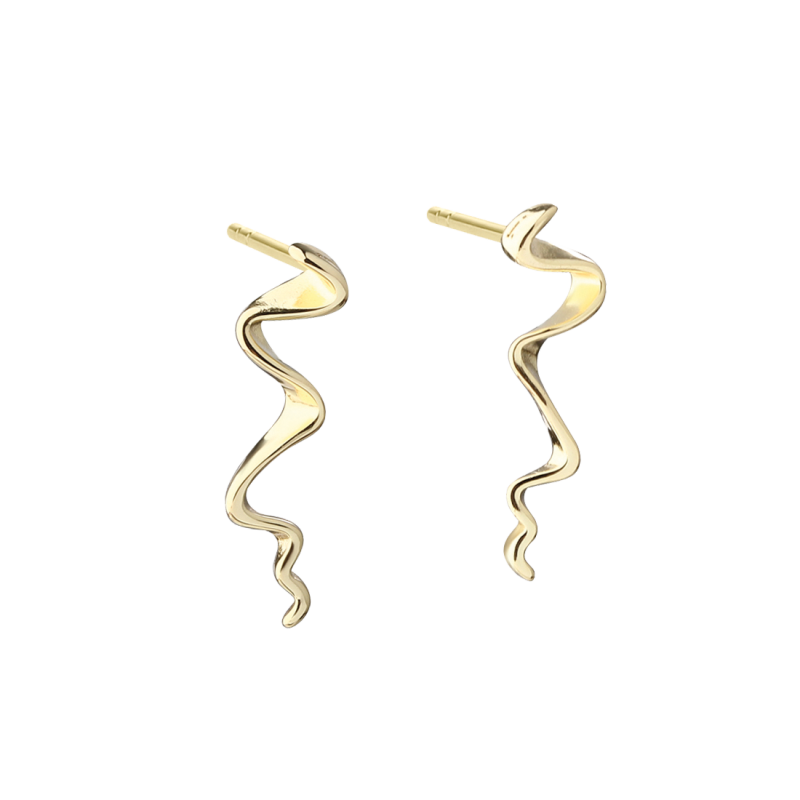 Slim Rhumba Earstud   Golden