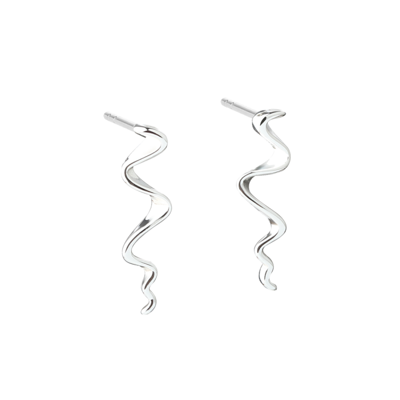 Slim Rhumba Earstud   Silver